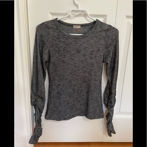 Free People NWT Washed Rib Layering Top - Picture 3 of 6